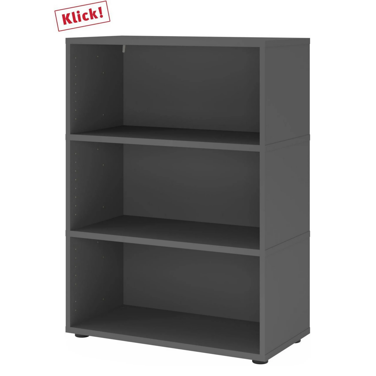 FlexWall | 3 OH | 3 x Korpus mit Stellfüßen
