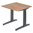 XTRA XB 8 GG | 80x80 | Schreibtisch höhenverstellbar