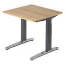 XTRA XB 8 GC | 80x80 | Schreibtisch höhenverstellbar