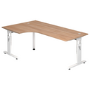 MEGA 82 W | 200x120 | Schreibtisch höhenverstellbar