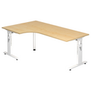MEGA 82 W | 200x120 | Schreibtisch höhenverstellbar