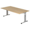 MEGA 2E S | 200x100 | Schreibtisch höhenverstellbar