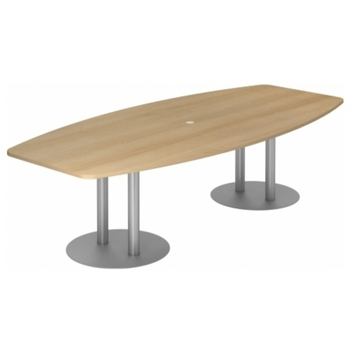 KARAT S 28 S | 280 x 130 | mit Säulenfuß/Silber - Karat