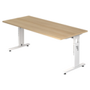 MEGA 19 W | 180x80 | Schreibtisch höhenverstellbar