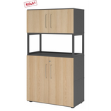 FlexWall | 4 OH | 2 x Türen + Rahmen | mit Stellfüßen