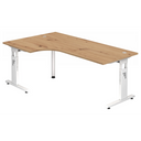 MEGA 82 W | 200x120 | Schreibtisch höhenverstellbar