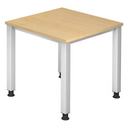 QUEO 8 S | 80x80 | Schreibtisch höhenverstellbar
