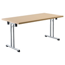 KALOS 16 | Klapptisch | 160 cm | Chrom - Konferenztisch