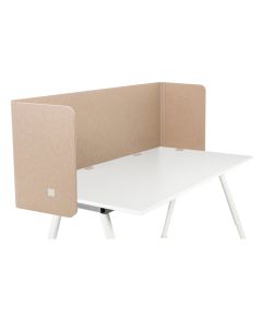 FLEXMIUT U | 160 cm - Tischtrennwand 