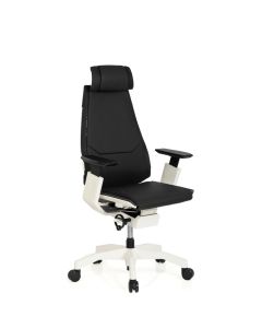 GENIDIA PRO WHITE | Leder - High End Bürostuhl 
