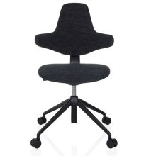 PALIANO - Profi Bürostuhl Schwarz