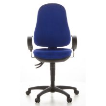 ERGO SYDNEY - Profi Bürostuhl Blau Stoff