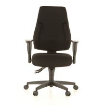 LADY SITNESS C AL.K2 - Profi Bürostuhl Schwarz Stoff