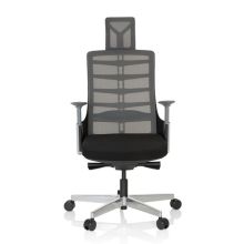 SKARIF - High End Bürostuhl Schwarz / Grau