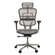 ERGOHUMAN GEN2 | Netz - Luxus Chefsessel Hellgrau