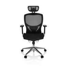 VENUS ONE - High End Bürostuhl Schwarz