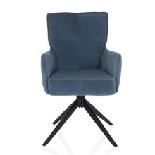 TARUGO - Polsterstuhl Blau