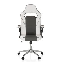GAME SPORT PRO - Gamingstuhl Weiß/Dunkelgrau
