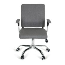 CHARLES I - Home Office Chefsessel Dunkelgrau