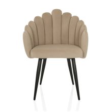 SCALLORE - Esszimmerstuhl Beige