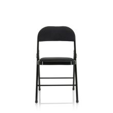 TUDELA II | Stoff - Klappstuhl Schwarz