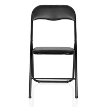 TUDELA BASIC | PVC - Klappstuhl Schwarz