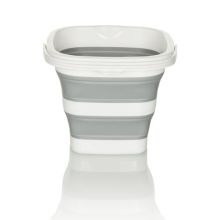 CLEAN SILE | 5L - Faltbehälter Grau / Weiß