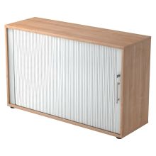 BETA 1732S | Rollladenschrank | 2 OH - Nussbaum Relinggriff Kunststoff