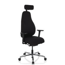 RESISTIO - High End Bürostuhl Schwarz