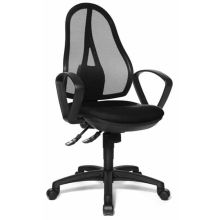 Open Point SY AL.B2(B) - Profi Bürostuhl Schwarz Stoff