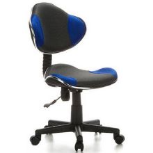 KIDDY GTI-2 - Kinderdrehstuhl Grau / Blau