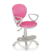 KID COLOUR G1 - Kinderdrehstuhl Pink / Grau