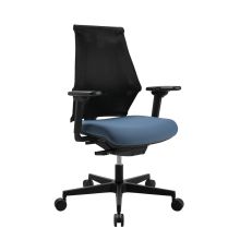 Sitness X Back - Profi Bürostuhl Blau/Schwarz