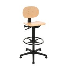 Tec 11 High - Counterstuhl Buche