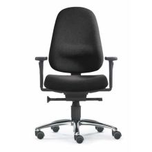 ZERO 12 - Profi Bürostuhl Schwarz Stoff