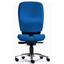 ZERO M15 - Profi Bürostuhl Blau Stoff