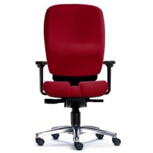 ZERO M15 AL - Profi Bürostuhl Bordeaux Stoff