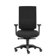 ZERO 17 - Profi Bürostuhl Schwarz Stoff