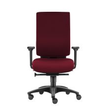 ZERO 17 - Profi Bürostuhl Bordeaux Stoff
