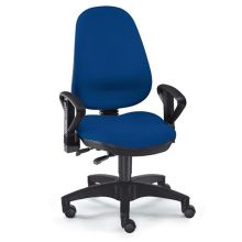 ZERO 30 - Profi Bürostuhl Blau Stoff