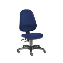 ZERO 35 - Profi Bürostuhl Blau Stoff