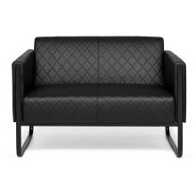 ARUBA BLACK | 2-Sitzer - Lounge Sofa 