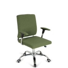 CHARLES I - Home Office Chefsessel Grün