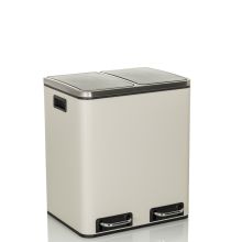 Clean 9 | 2 x 15L - Mülleimer Beige