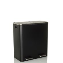 CLEAN XI | 2 x 30L - Mülleimer Schwarz