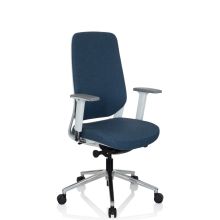 CHIARO T4 WHITE - Profi Bürostuhl Blau