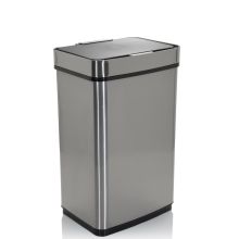 CLEAN IV | 60L - Sensor-Mülleimer Silber