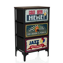 AMERIKO S - Kommode Motiv