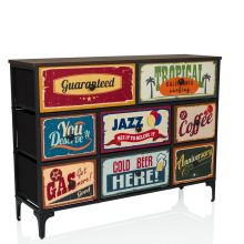 AMERIKO B - Kommode Motiv