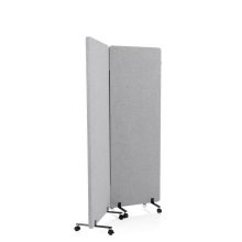 FLEXMIUT | 2er Set - Trennwand Hellgrau